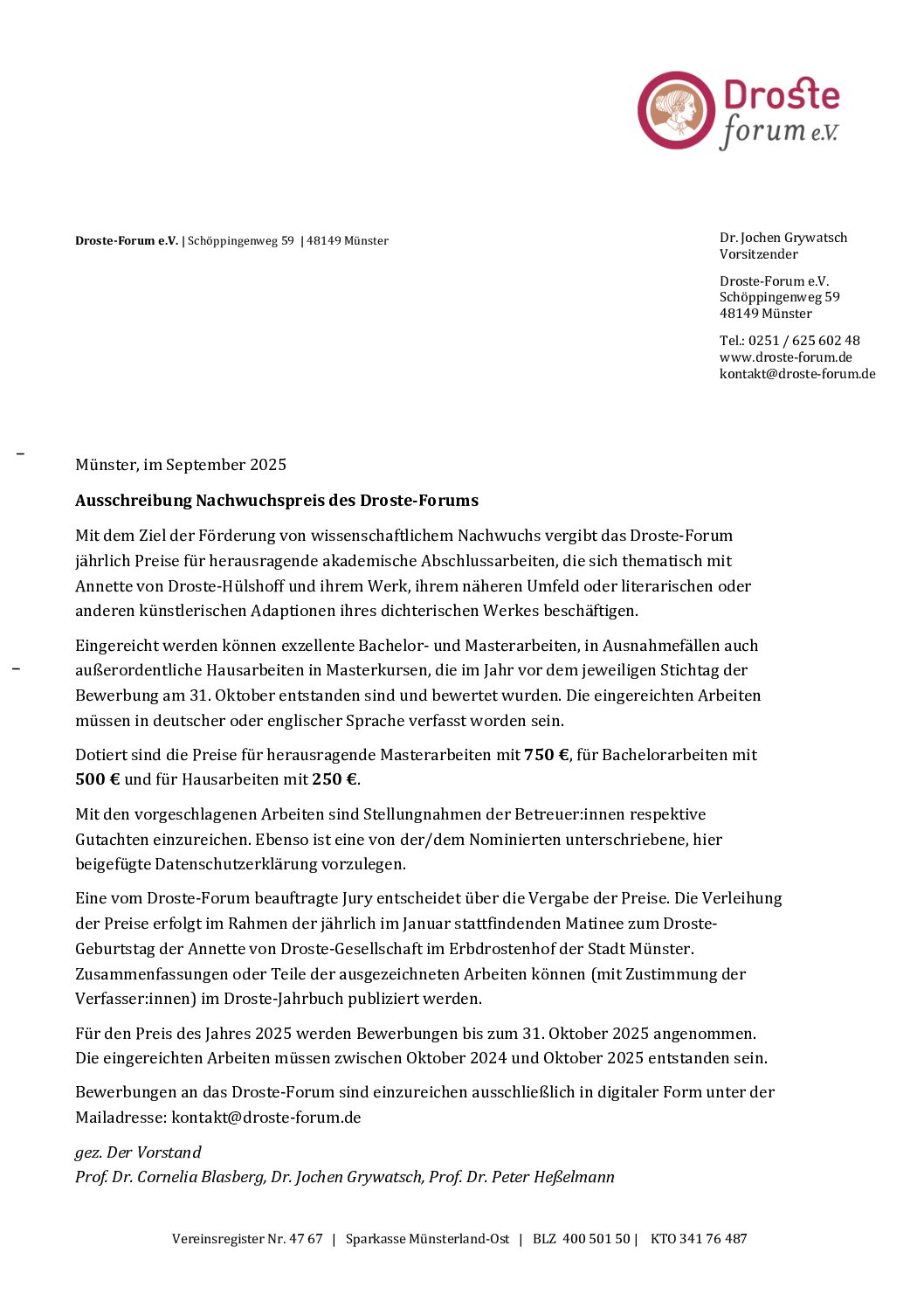 Droste-Forum Nachwuchspreis Ausschreibung_25
