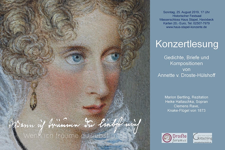 Ankündigungsbild für die Konzertlesung 